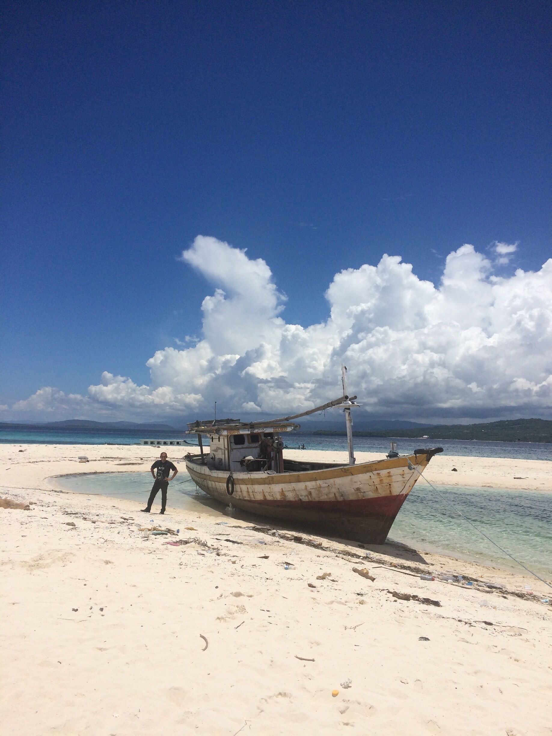 Beautiful cloud in Kadatuang Island Sulawesi. 