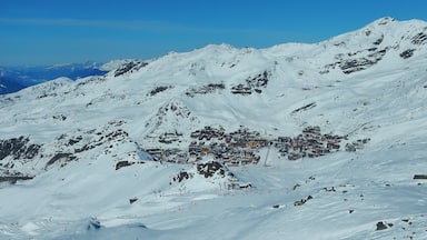 Les 3 Vallées: View to Val Thorens