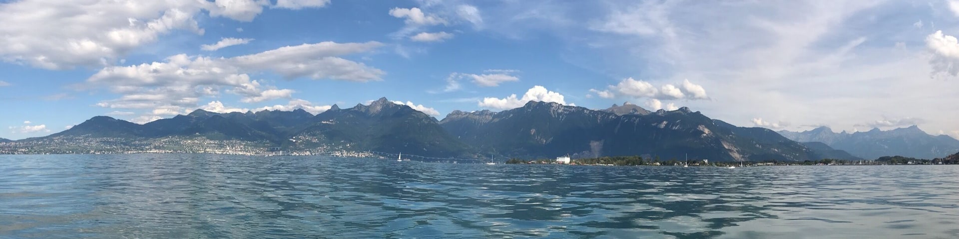 A lovely day to be on the lake.