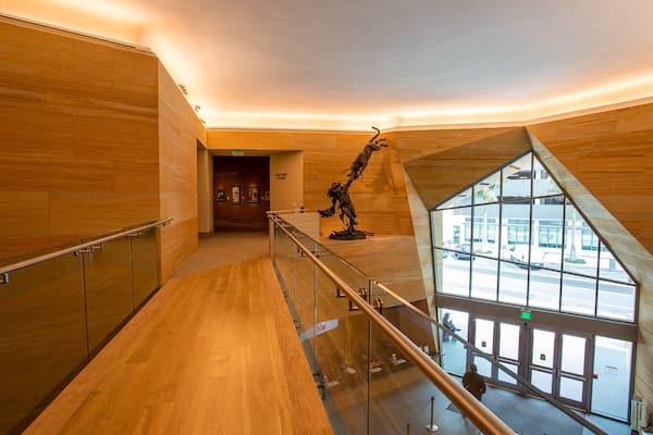 The James Museum of Western & Wildlife Art featuring art and interior views