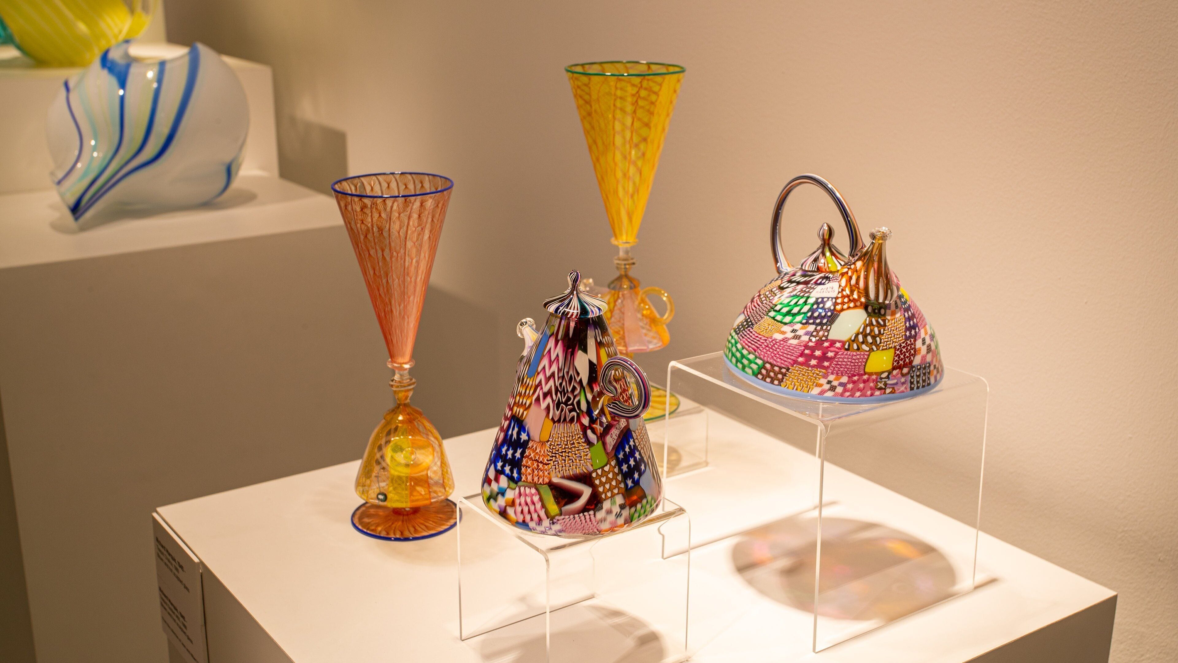 Imagine Museum showing art and interior views