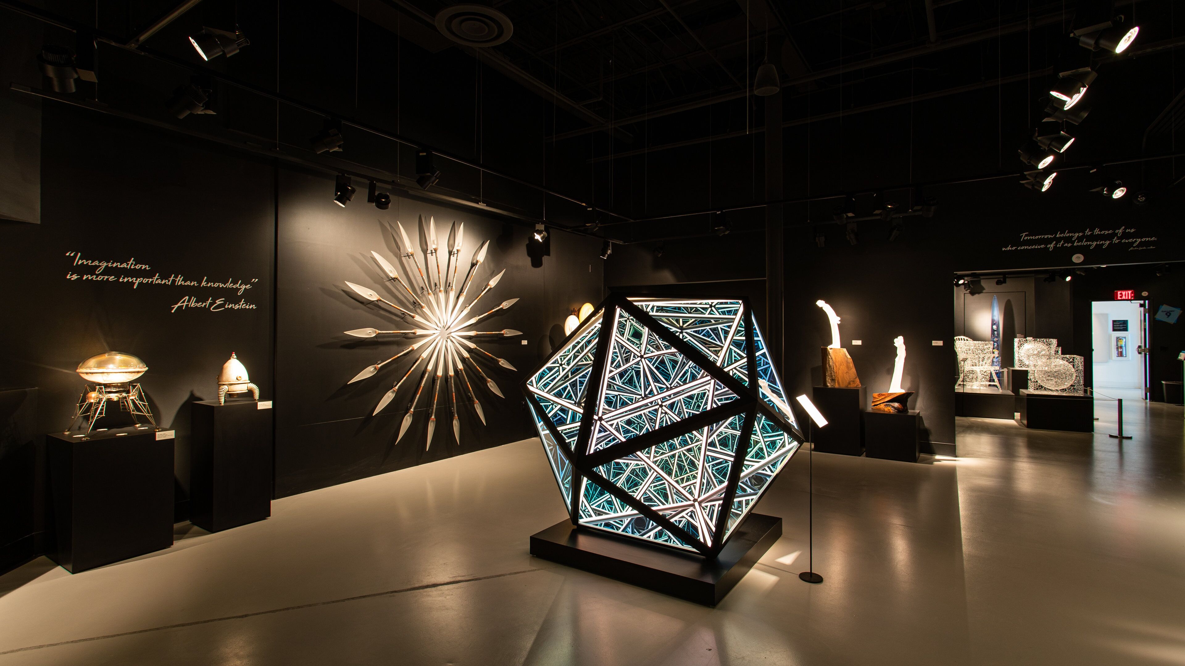 Imagine Museum which includes interior views