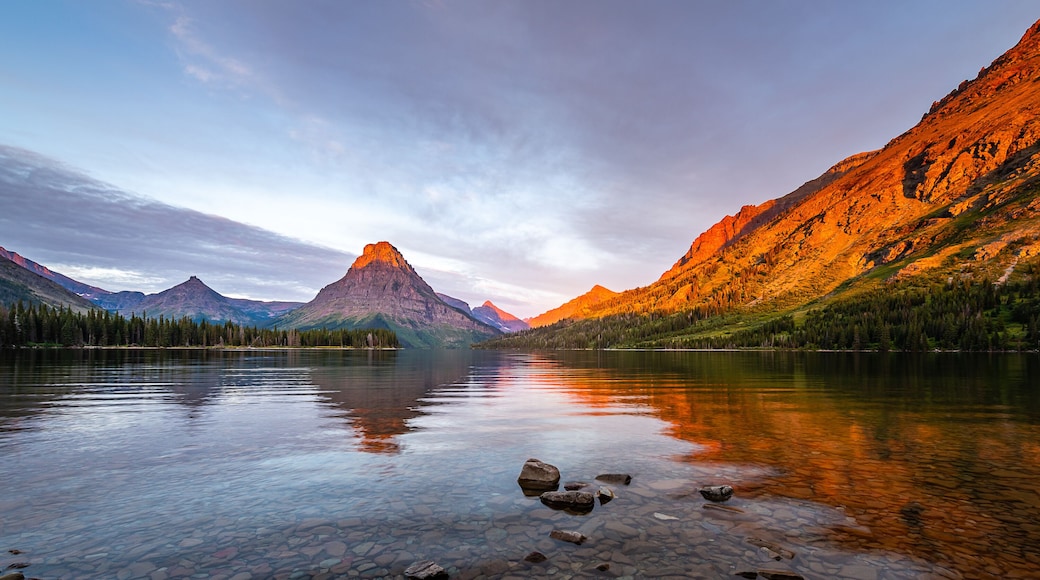 Two Medicine Lake at Dawn