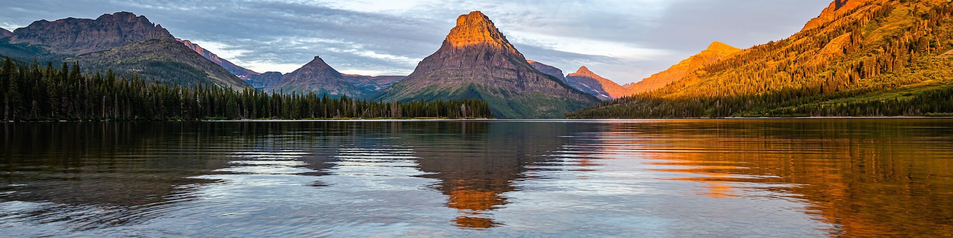 Two Medicine Lake at Dawn