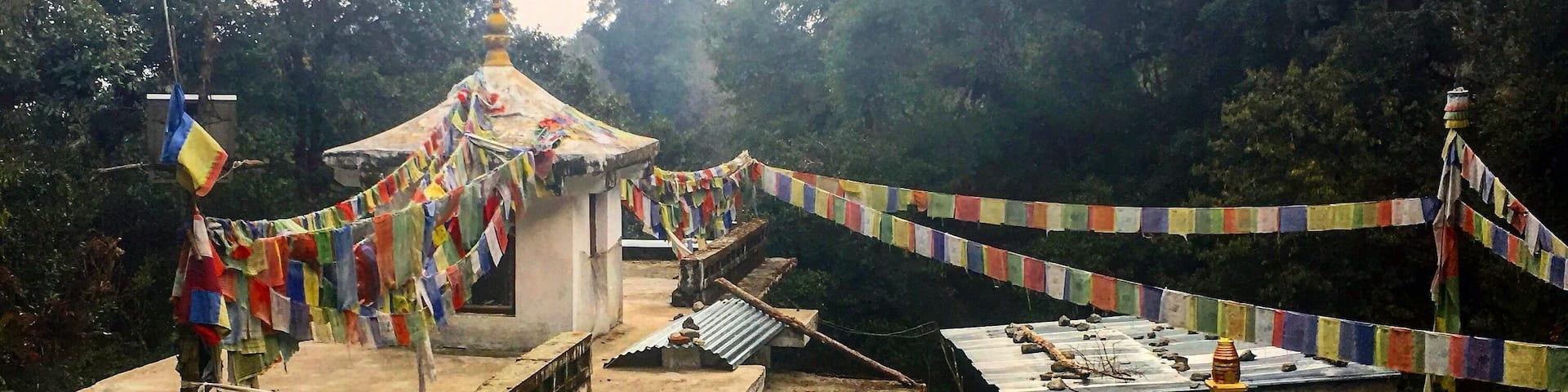 One of the more remote temples in the area