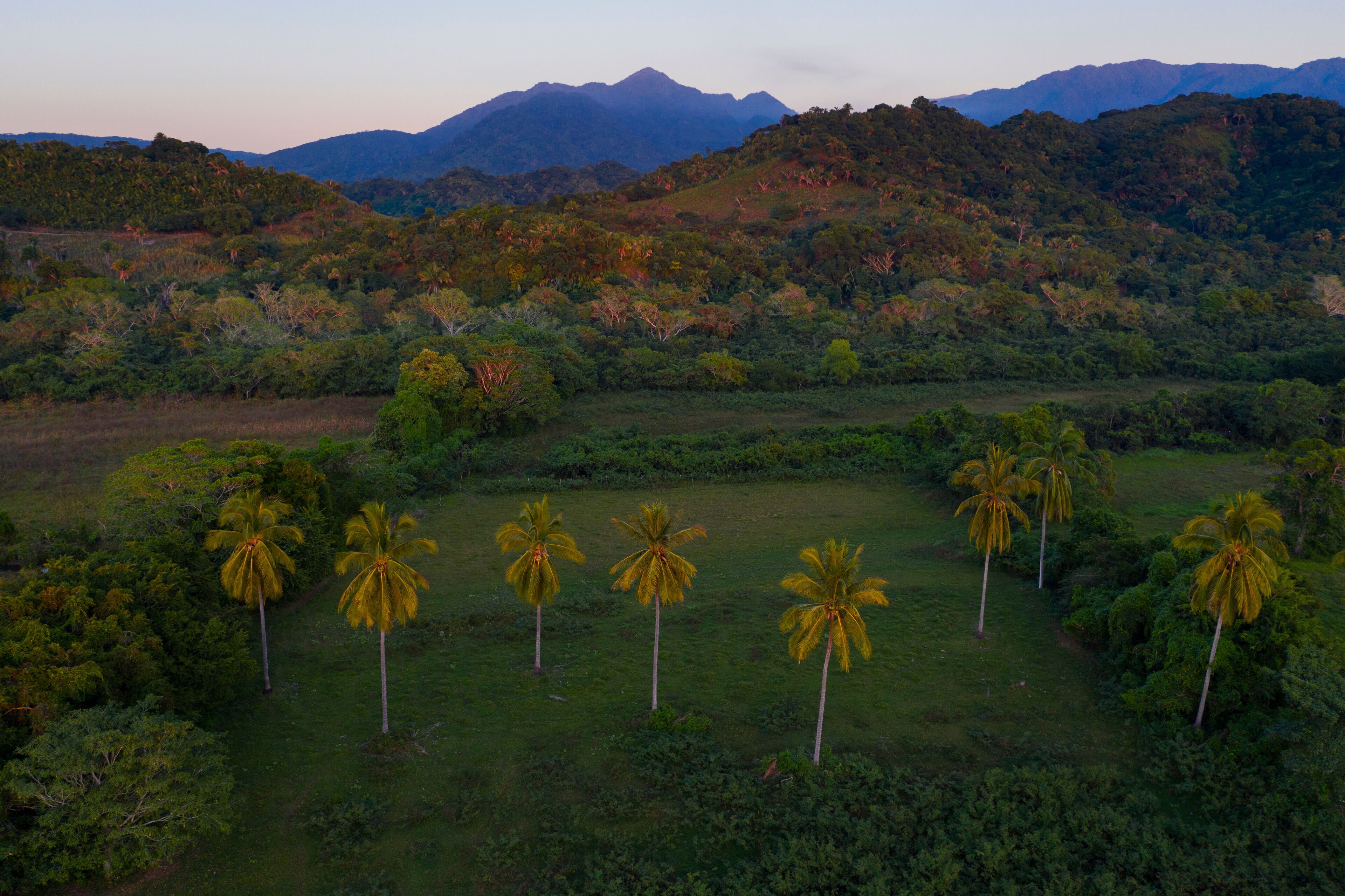 San Juan Mountain Range, Aticama, Matanchen Bay, Pacific Ocean, Riviera Nayarit, Nayarit state, Mexico, Central America, America