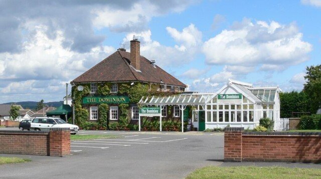 The Dominion Public house at the corner of Dominion Road and Liberty Road in Glenfield, Leicester.