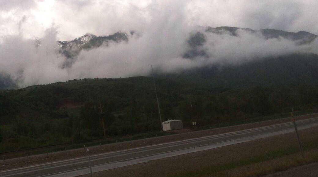 I love sprig mornings in the mountains