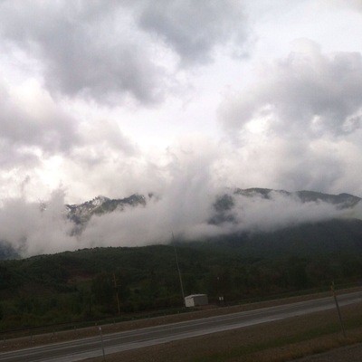 I love sprig mornings in the mountains