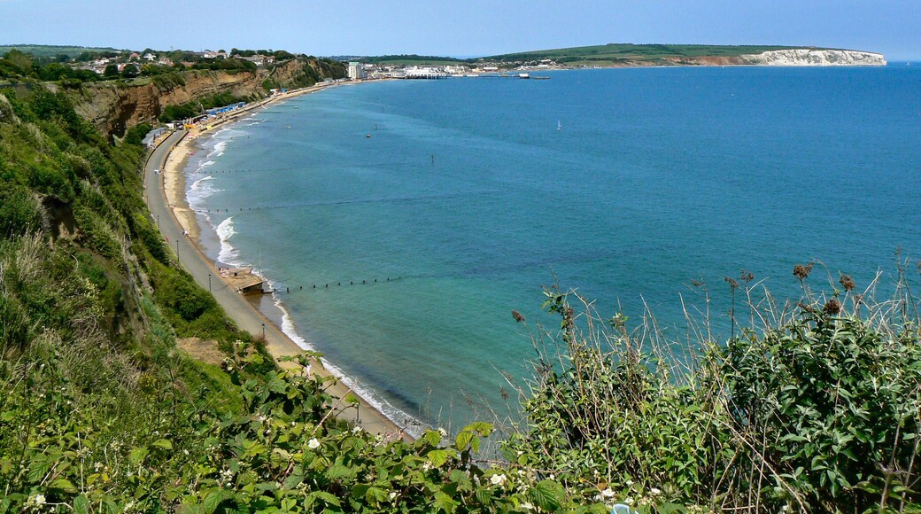 Looking towards Sandown in the distance. Right below is Lake.