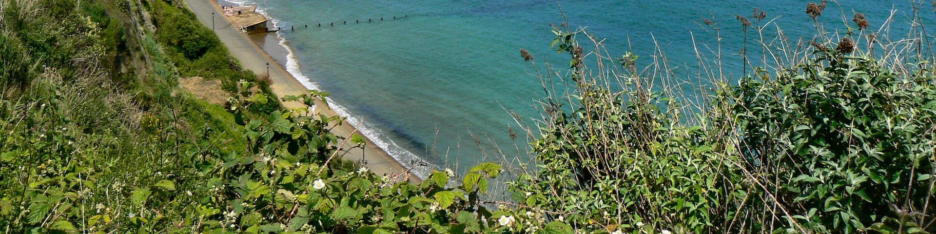 Looking towards Sandown in the distance. Right below is Lake.