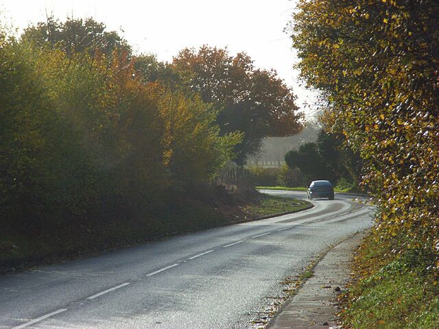 The A3032, Hare Hatch London Road heading into Twyford. This is part of the old London to Bath road. The A4 now bypasses Twyford.
