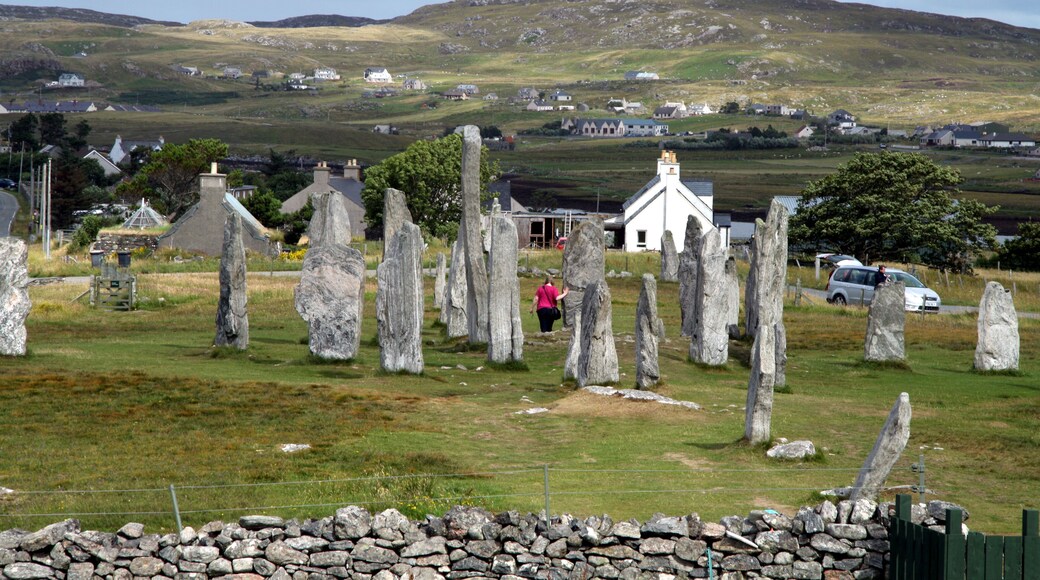 Stone cyrcle Callanish Stones near Callanish village, Isle of Lewis, Outher Hebrids, Scotland