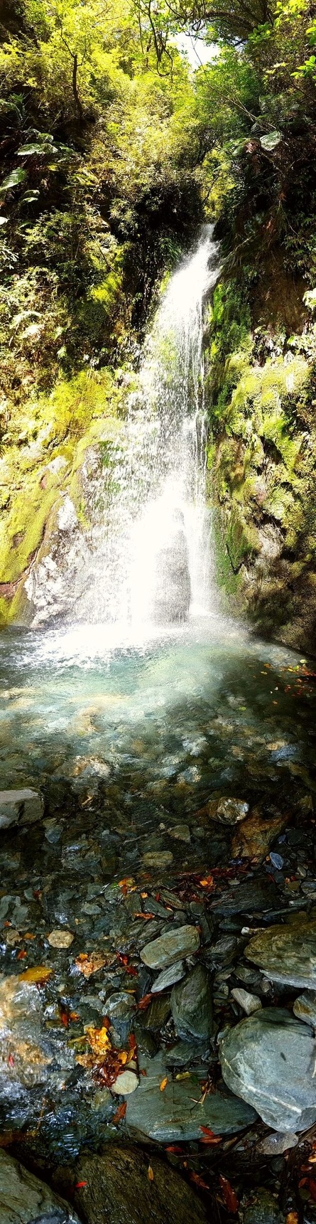 Found this waterfall while staying at the campsite