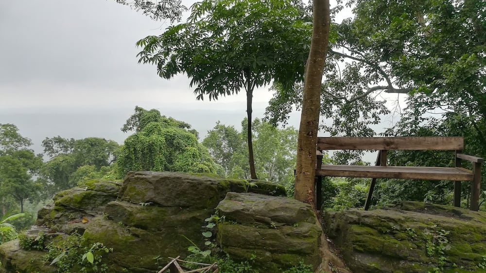 Sajek valley in rainy season.