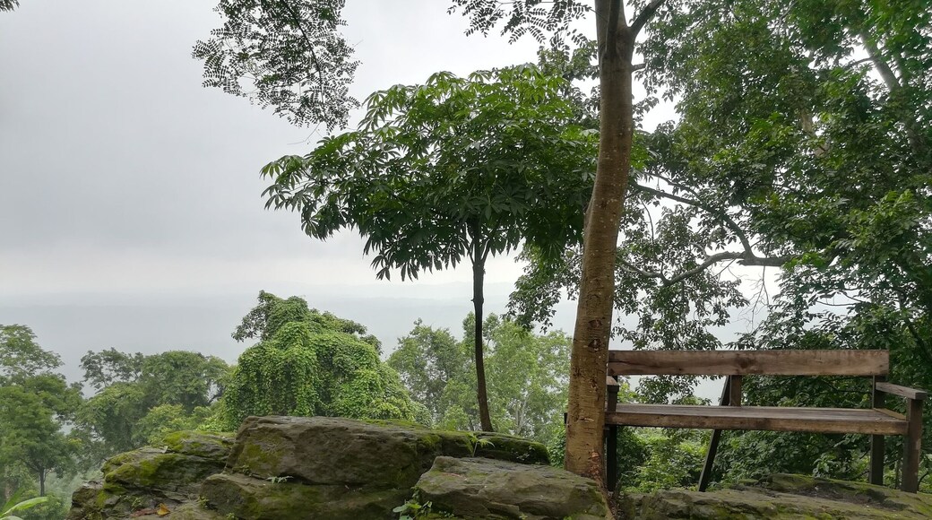 Sajek valley in rainy season.