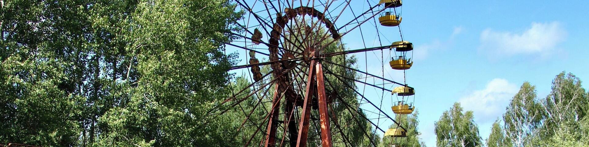 🎡 #nucleardisaster #exclusionzone #pryp’yat’ #ukraine #ferriswheel