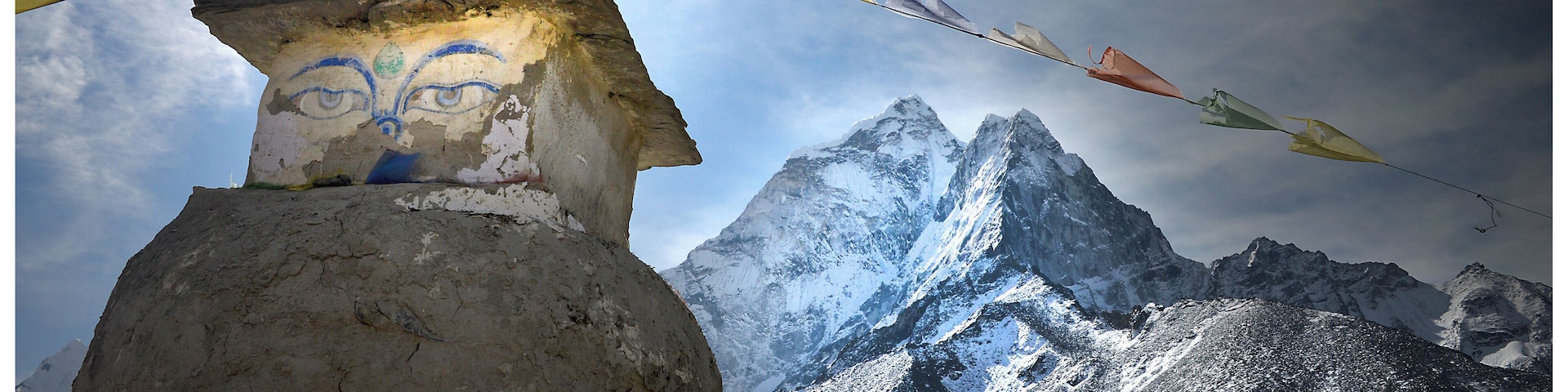 the view down to Dingbouche from here is breathtaking. Great acclimatisation day