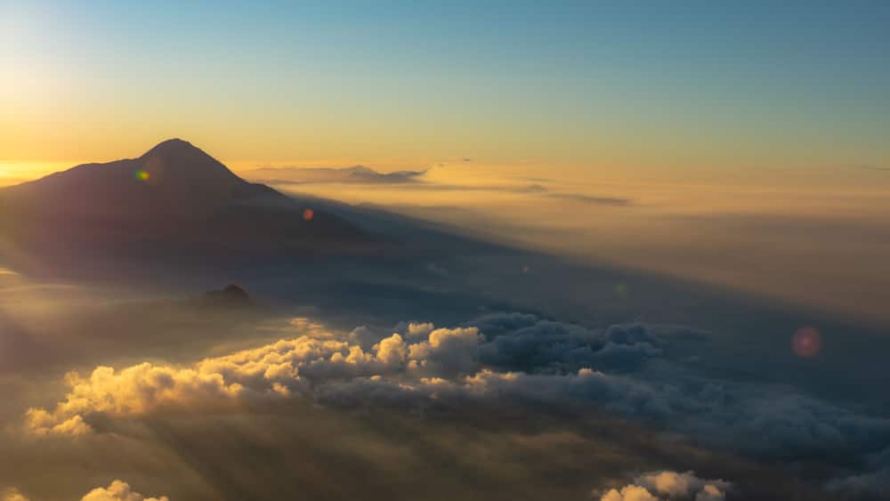 Tajumulco's view from Tacaná
