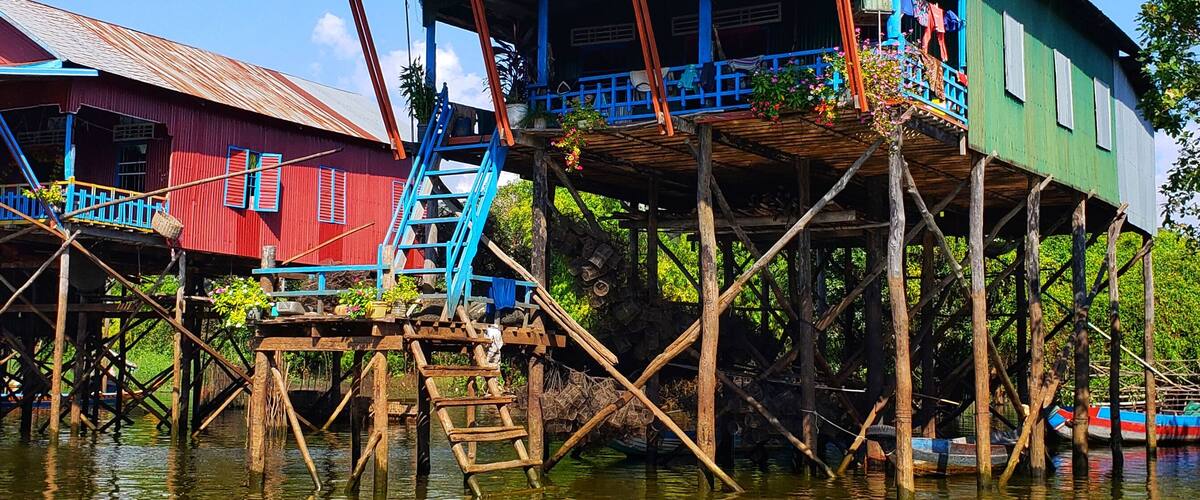 Life on the floating villages of Tonle Sap Lake