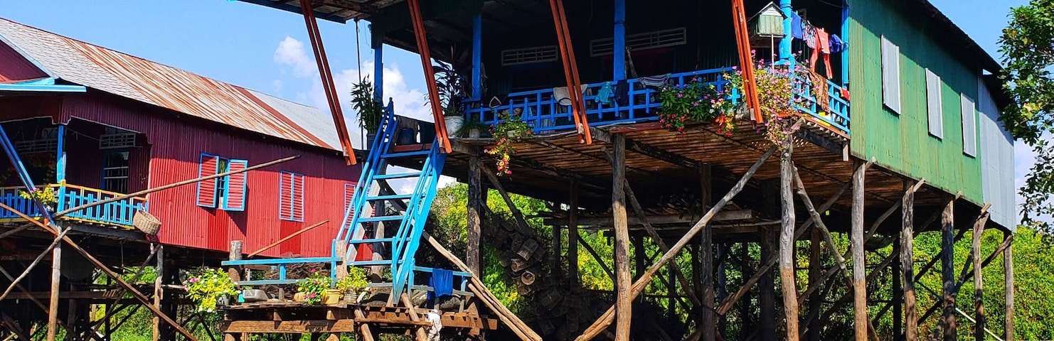 Life on the floating villages of Tonle Sap Lake
