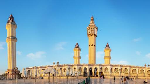 Great Mosque of Touba, building in the city of Touba in Senegal, burial place of Cheikh Amadou Bamba, Senegal