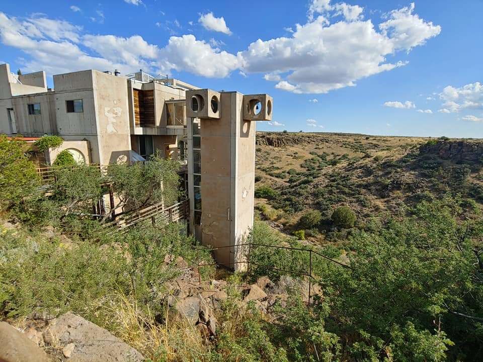 Arcosanti bell tower/stairwell