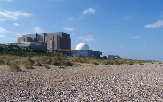 Nuclear power station at Sizewell.