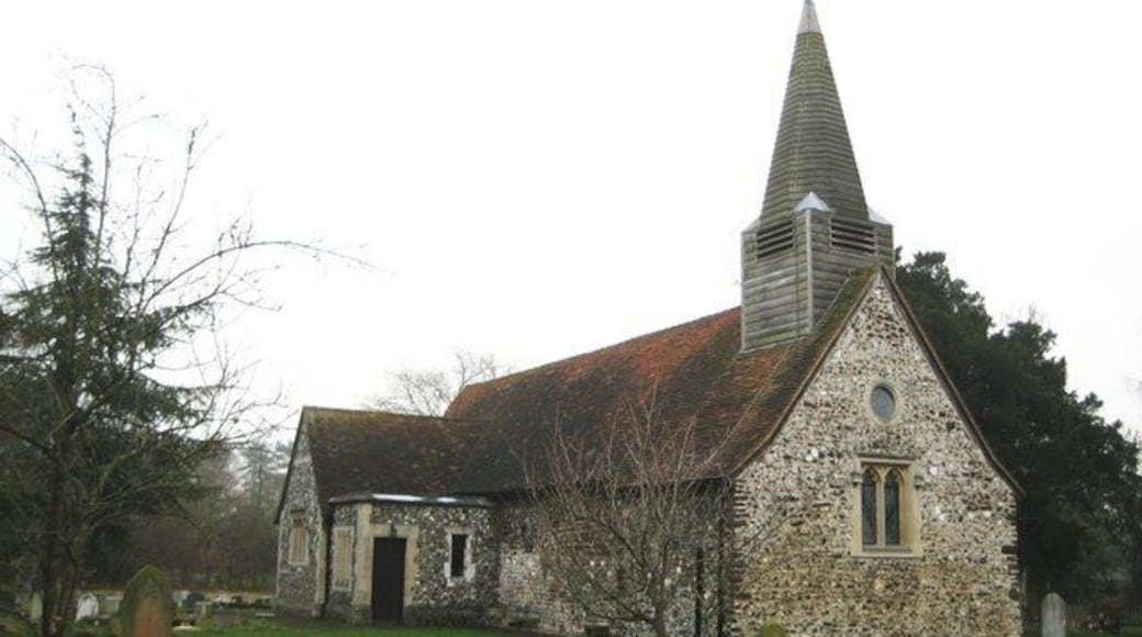 Parish church of St Mary the Virgin, Wexham, Berkshire, seen from the west