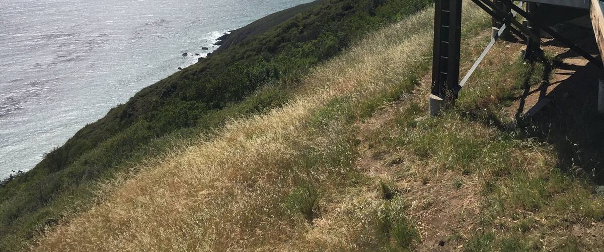 Expensive but amazing spot for a meal. It's like you can see to forever from your table...