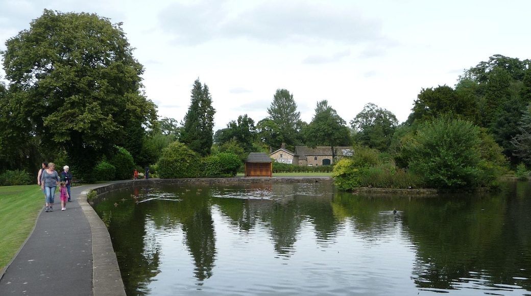 The lake was once the original mill pond.