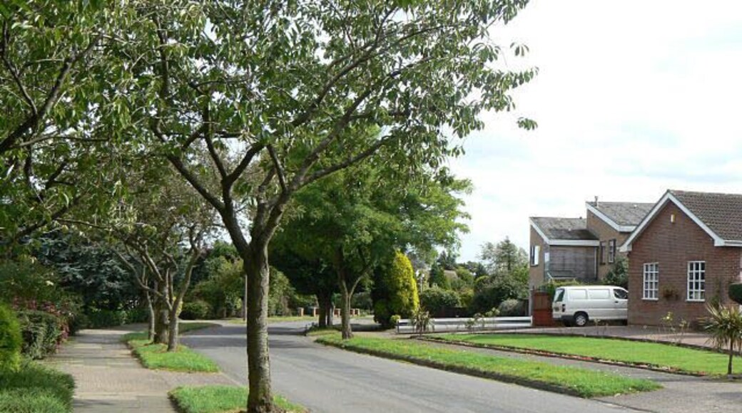 Claremont Avenue Part of a group of roads with large detached houses.