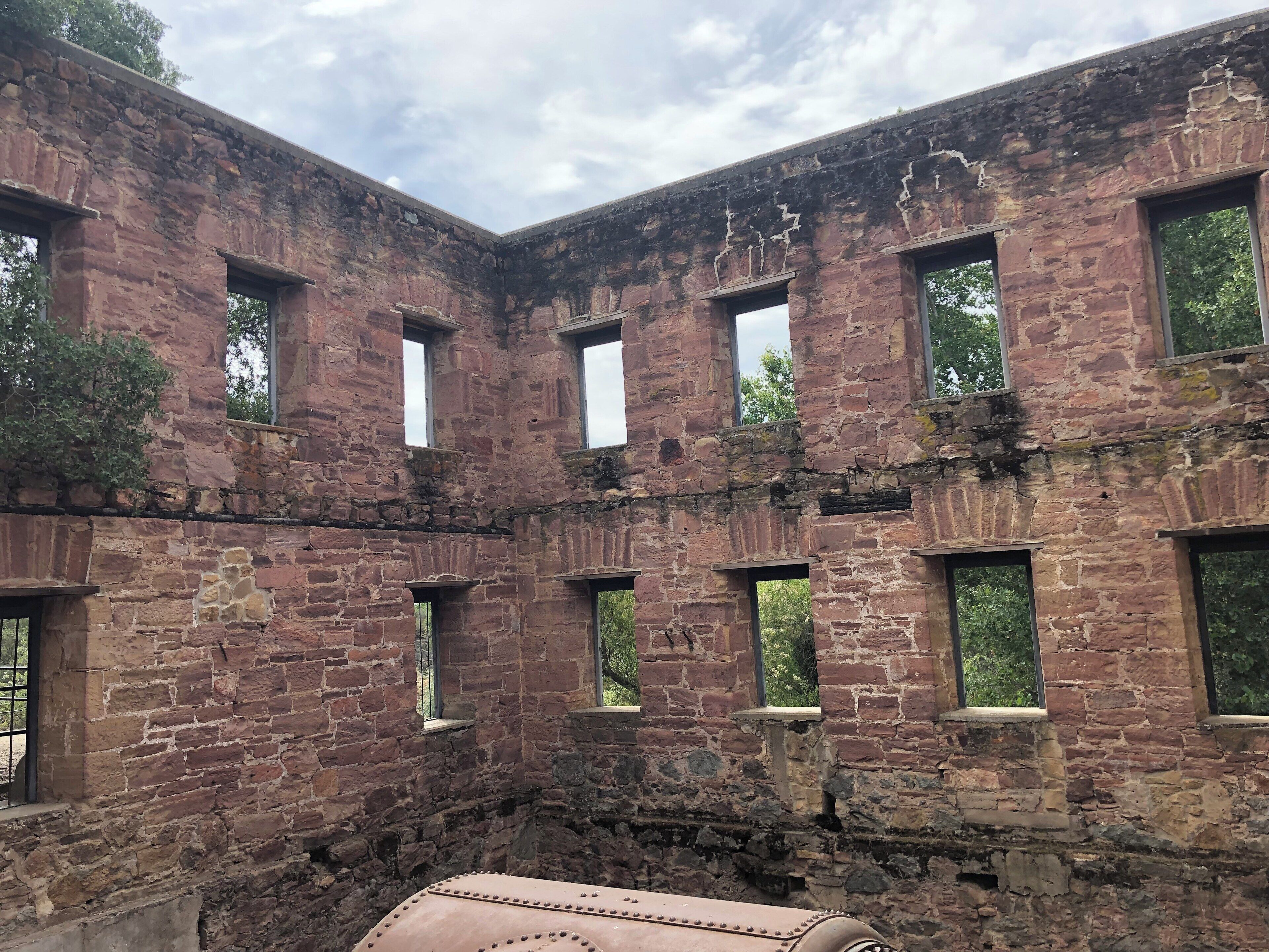 Great gold rush ruins to explore.