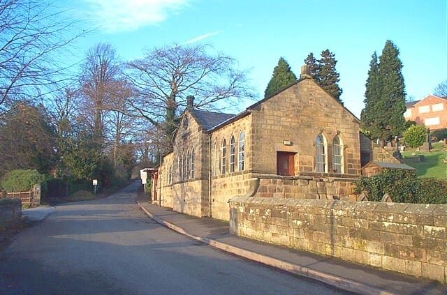Church Hall, Little Eaton. Standing close to St Paul's Church and overlooking St Peter's Park is the Church Hall. It is also known as the Parish Rooms and the building of 1841 was Little Eaton's first school.