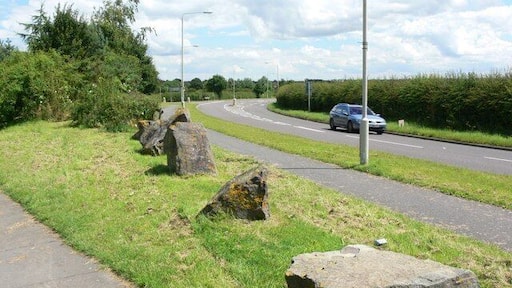 Looking towards Sacheverell Way Close to the southern edge of Groby.