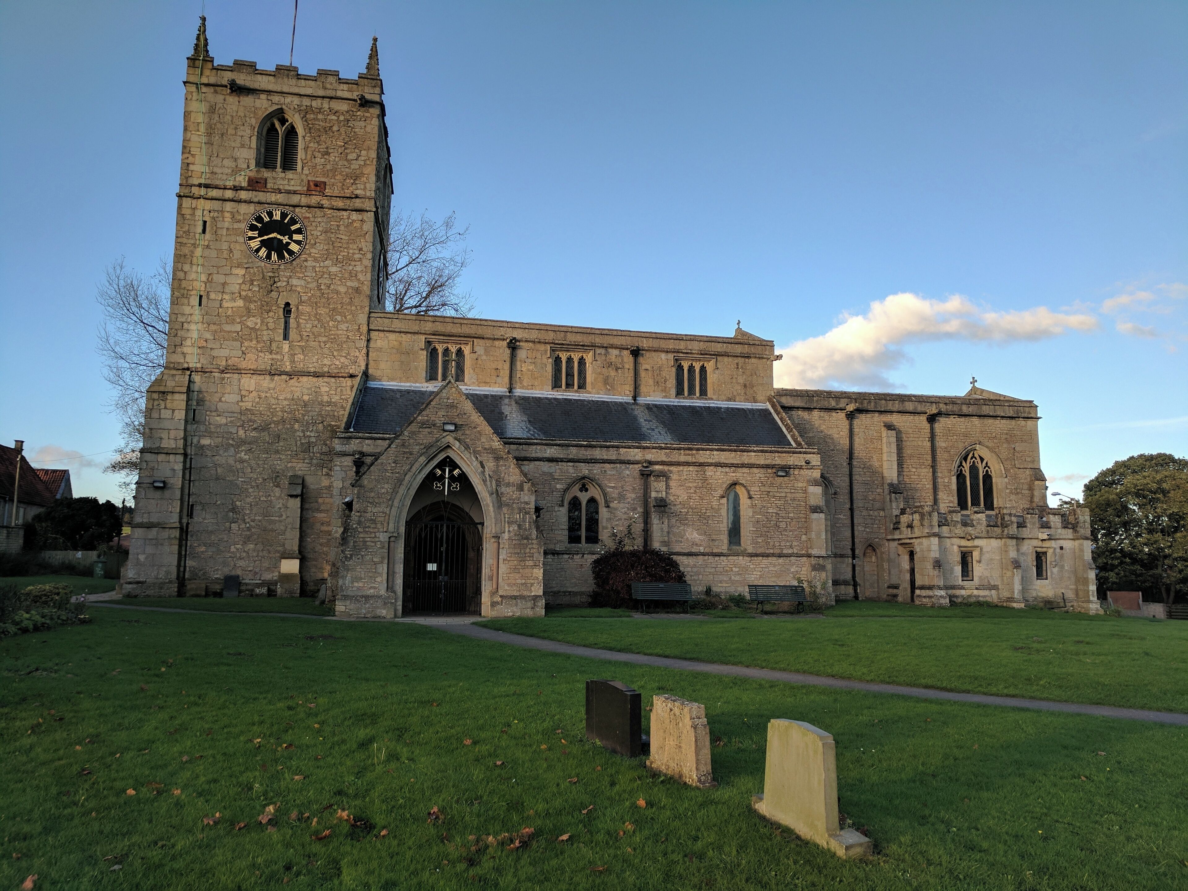 Group Of 3 Headstones Adjoining South Side Of Tower At Church Of St Peter And St Paul Wikidata has entry Q26553397 with data related to this item.