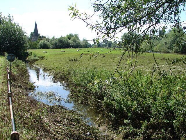 Looking towards the Church at Ratcliffe on Soar