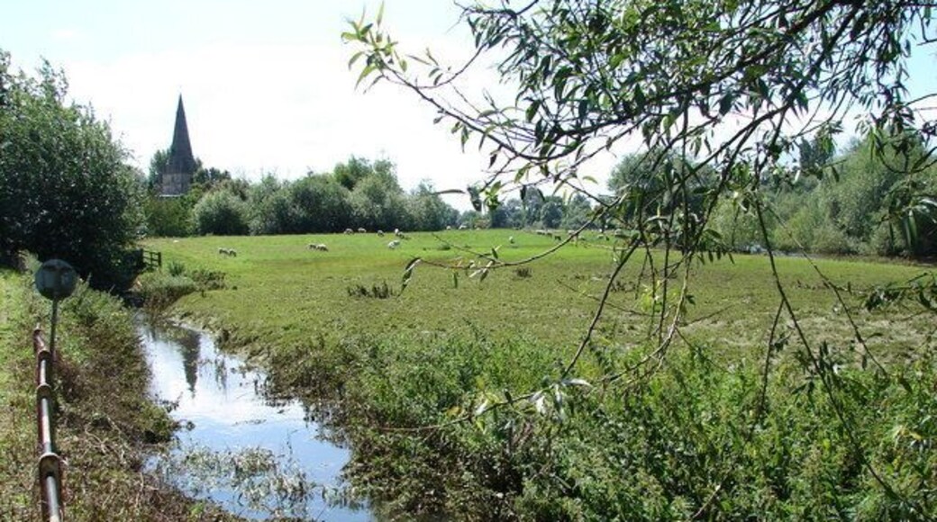Looking towards the Church at Ratcliffe on Soar
