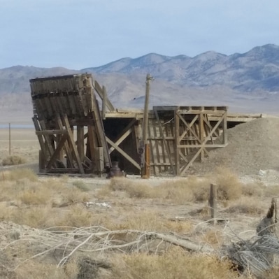In Luning, NV along Hwy 95