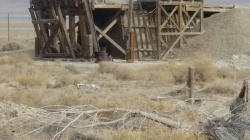 In Luning, NV along Hwy 95