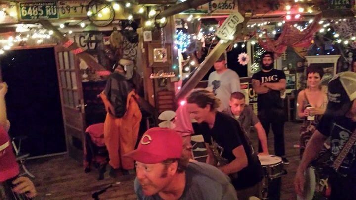 This is a lively look at the inside of the barn in Rabbit Hash Historical District during a barn dance!

Yep, there still are barn dances and they are pretty much the best.

Dancing and bluegrass music and lots of smiles and friendly people!
