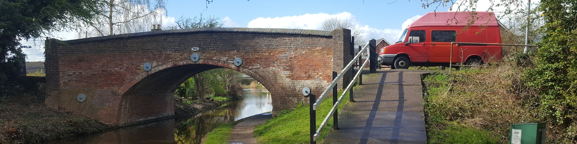 Bridge 90 on the Coventry canal