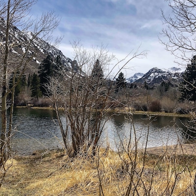 Intake 2 is on the wAy to Lake Sabrina. A beautiful spot to enjoy the outdoors and only 15 minuets from Bishop Ca