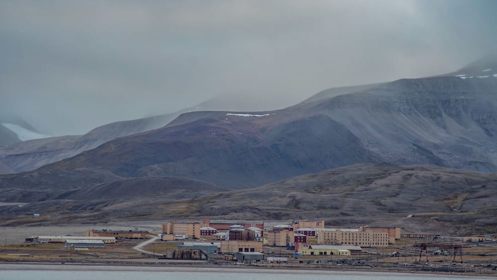 Abandoned Russian town in Svalbard, one of the most northerly settlements on the planet.