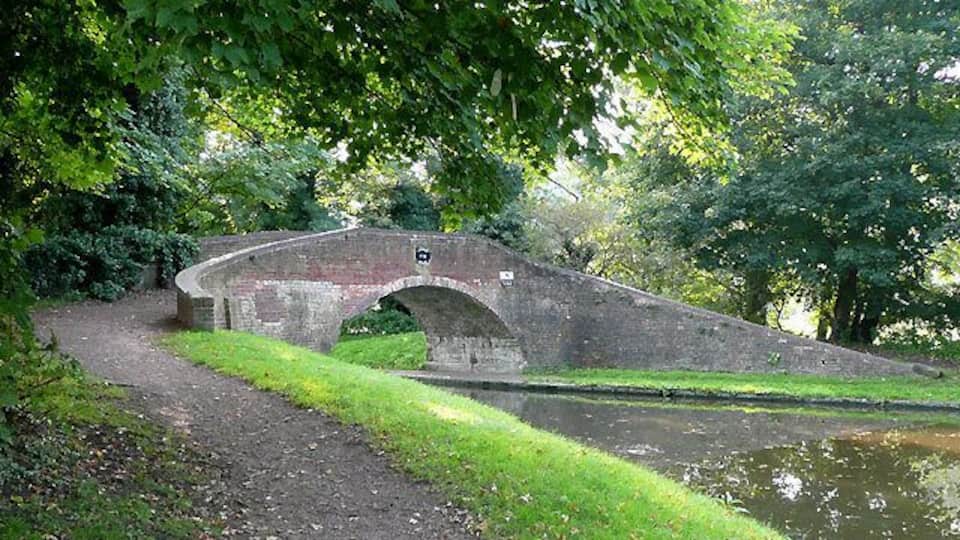 Stourton Bridge No 33 , Staffordshire and Worcestershire Canal This is at Stourton Junction, enabling access to the Stourbridge canal behind the camera.
