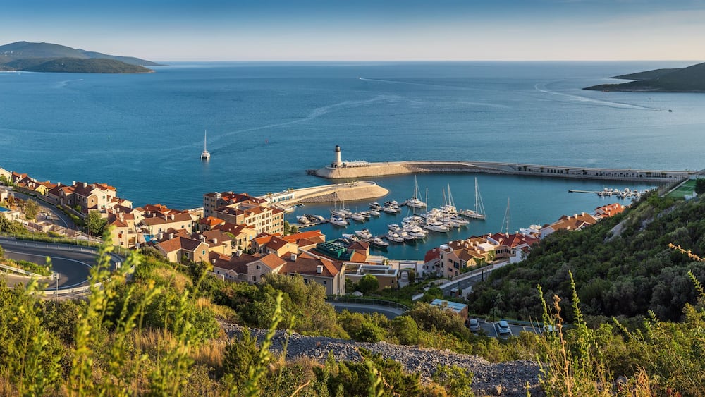 Lustica is a peninsula on the south Adriatic Sea, located at the entrance of the Bay of Kotor in southwestern Montenegro