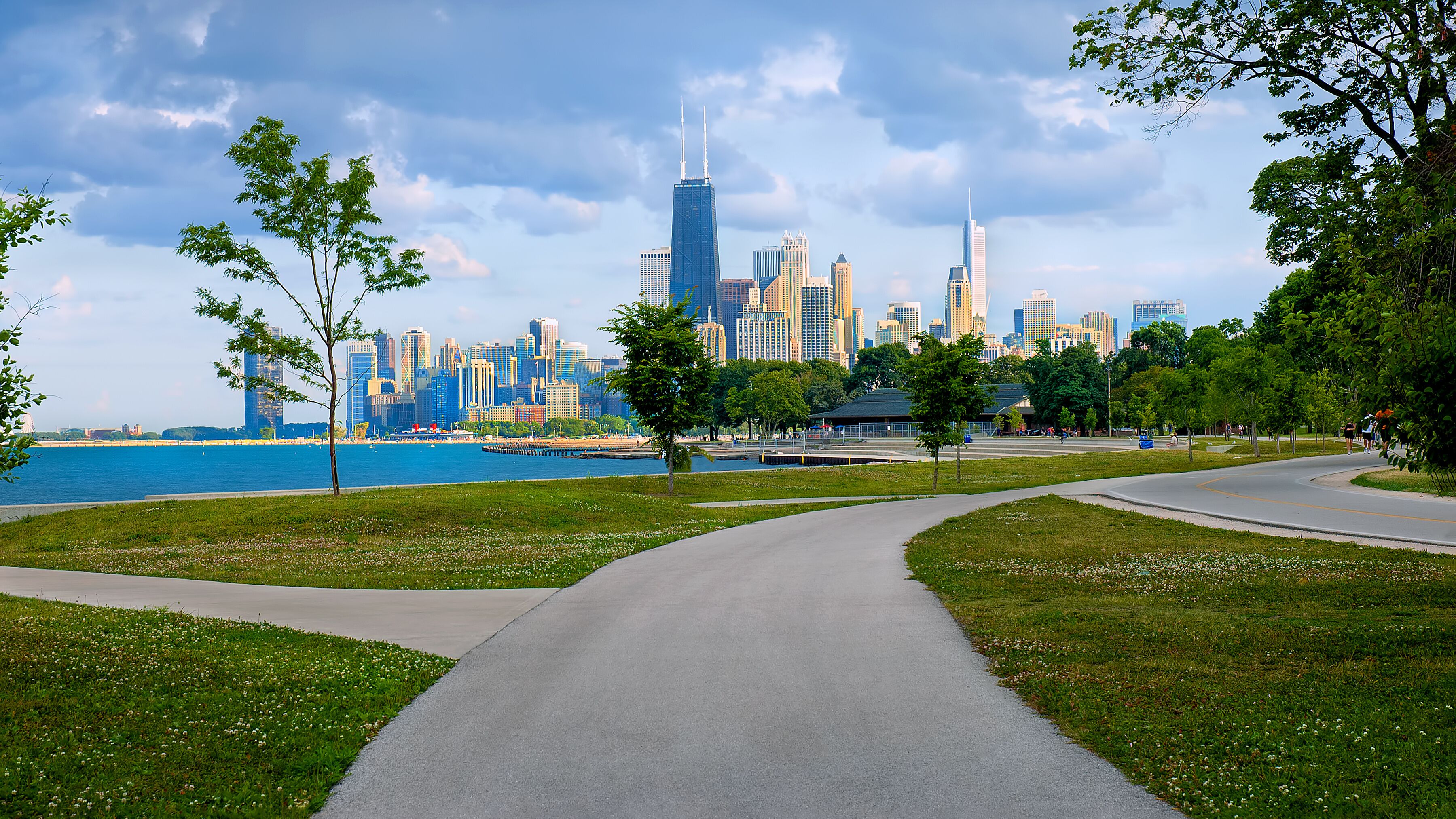 Downtown Chicago from North