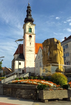 Curch in Lenart, Slovenia. #lovemytown