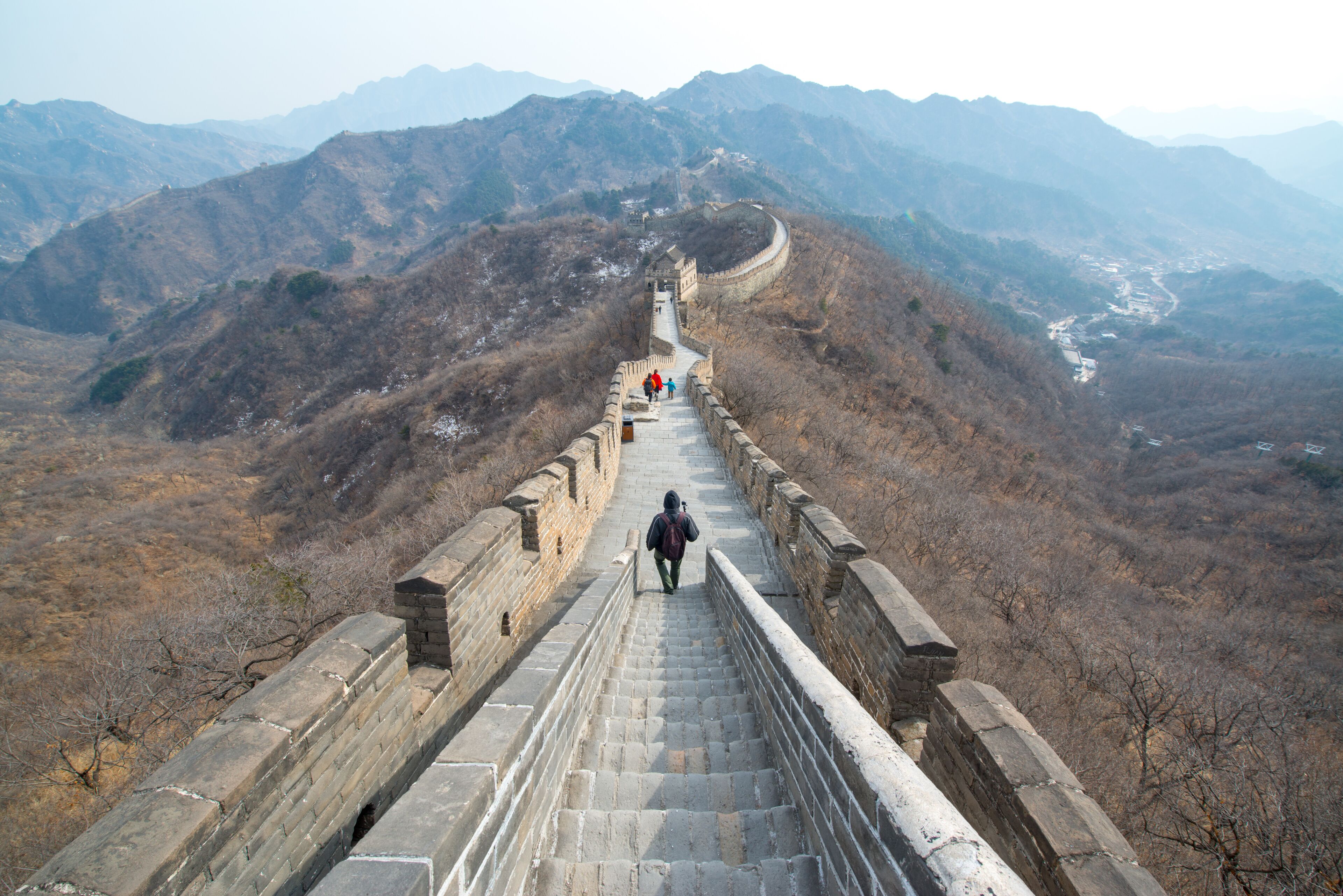 Great Wall Tower at Mutianyu, near Beijing, China