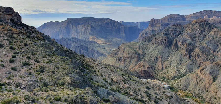 #LifeAtExpediaGroup in the Jebel Akhdar mountains, really getting away from it all on an abandoned village hike in the stunning Omani mountains.